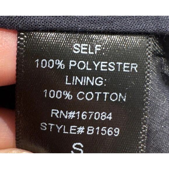 Tuckernuck Shirt Dress Women’s Size Small Embroidered Callahan Drop Waist Ruffle - Picture 8 of 8